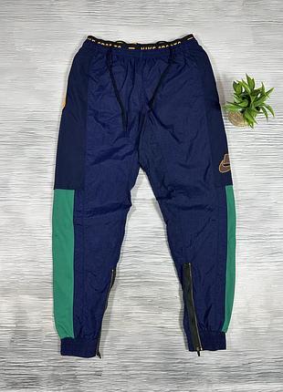 Nike flex pant гарні нейлонові штани з ефектним дизайном розмір s