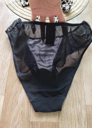 Роскошные абсолютно прозрачные трусики l nice size 6