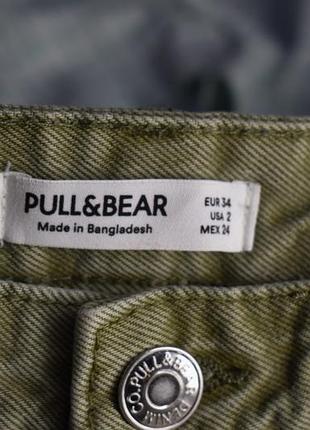 Короткие джинсовые шортики pull &amp; bear 2