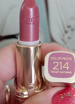 L'oréal помада тон 214