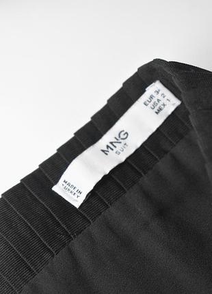 Черная элегантная юбка mango suit 4