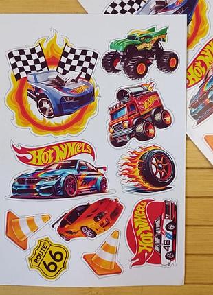 Стікерпак (не прорізний) хот вілс hot wheels а5 (38462)