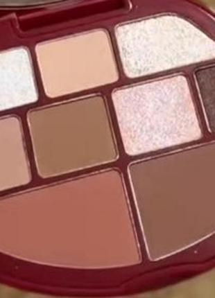 Glambee cherry eyeshadow palette 02 палетка теней 5