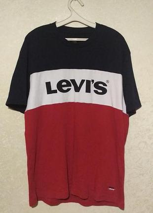 Футболка levis levi's (l-xl) оригинал редкая