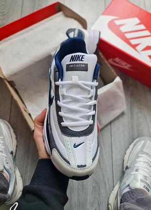 Nike initiator white/grey/blue 5