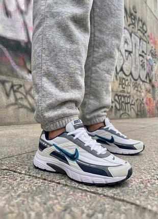 Nike initiator white/grey/blue 8