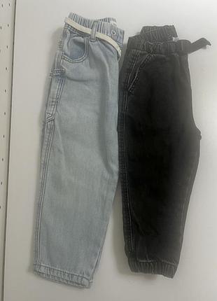 Джинси zara дитячі чорні