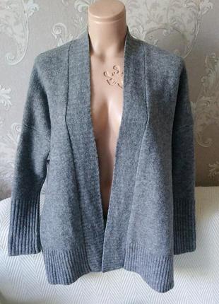 Накидка, кардиган, 64%вовна, s/m