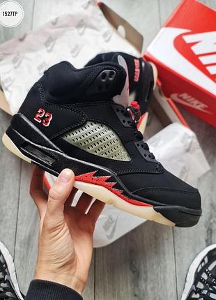 Nike jordan 5 retro gore-tex off noir black