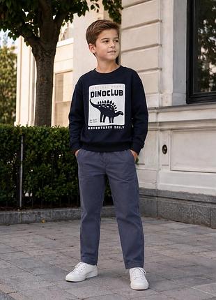 Світшот котонові штани для хлопчика 9/10 років 134/140см h&m