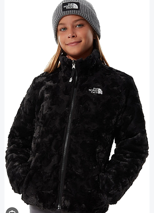 Куртка the north face чорна стьобана демісезонна