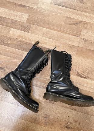 Чоботи жіночі dr. martens 1914 black чорні