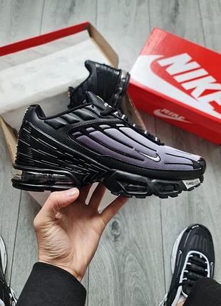 Nike air max plus 3 black/grey 3