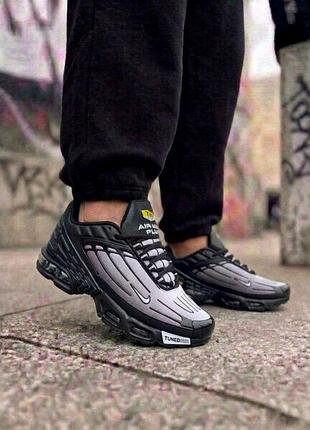 Nike air max plus 3 black/grey 8