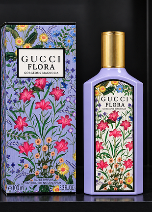 Парфюм gucci flora gorgeous magnolia (гуччие флора магнолия)
