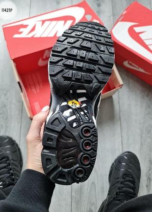 Nike air max plus tn black/white 5