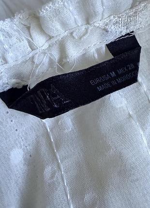 Блуза в романтичному стилі від zara, m 4