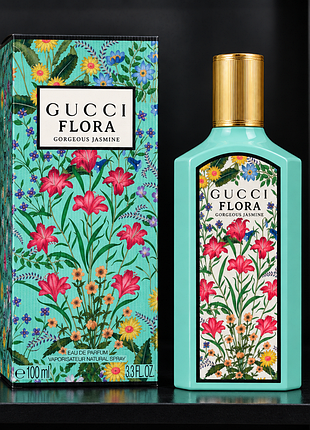 Парфюм женский gucci flora gorgeous jasmine (гучшие флора гардения жасмин)
