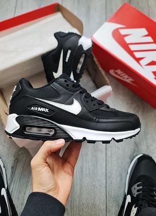 Nike air max 90 black/white 3