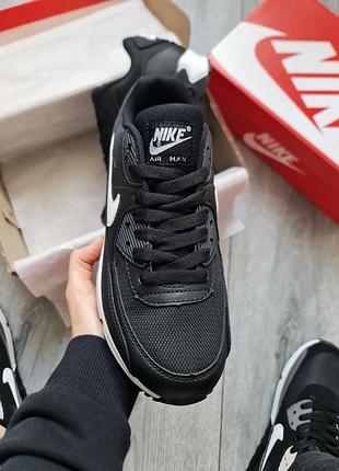 Nike air max 90 black/white 5