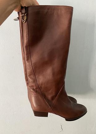 Сапоги женские bally  бали оригинал натуральная кожа снаружи и внутри 39