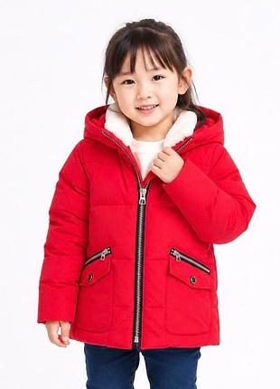 Куртка пуховая, пуховик zara 5 лет, 110 см