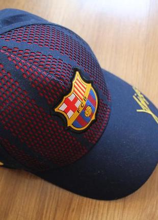 Кепка унісекс бейсболка барселона мессі 10 / бейсболка fc barcelona messi