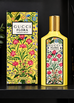 Парфюм gucci flora gorgeous orchid (гучее флора гардения орхид)