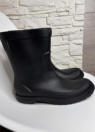 Чоловічі оригінальні гумові чоботи крокси crocs jibbitz allcast rain 44-45(29 см)