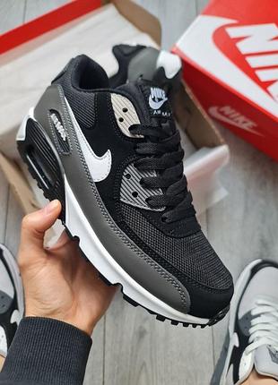 Nike air max 90 black/grey 3