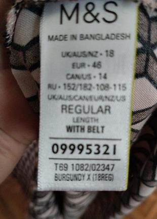Сукня міді жіноча віскоза m&s 3