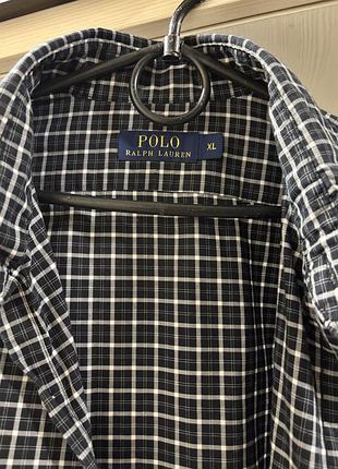 Рубашка в клетку polo ralph lauren оригинал 4