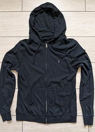 Худі allsaints зіп худі allsaints зіпка allsaints кофта allsaints чорний худі