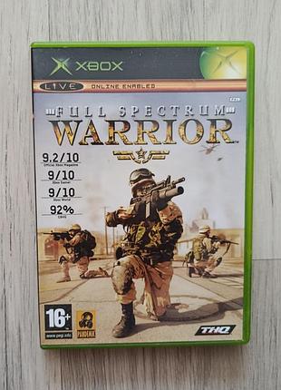 Продам лицензионную игру full spectrum warrior для оригинального xbox (pal)
