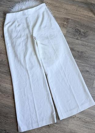 Білі брюки палаццо, xl
