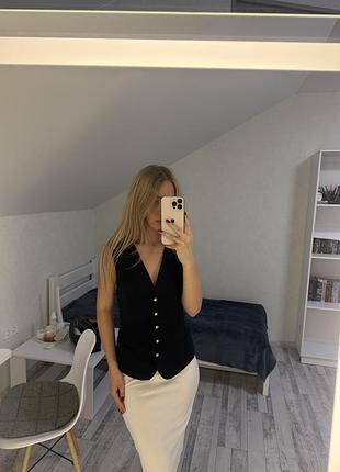 Ділова, класична  жилетка не zara