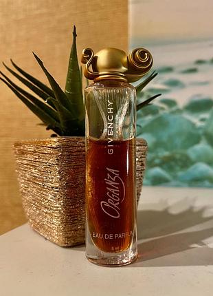 Eau de parfum organza givenchy рідкісна вінтажна колекційна мініатюра з перших випусків
