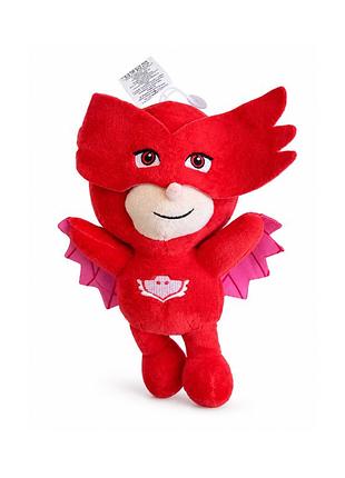 М’яка іграшка аллет (26076) «герої в масках» pj masks, червоний герой