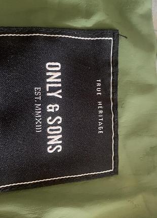 Чоловіча куртка/дощовик only & sons (розмір l) 3