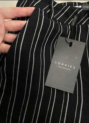 Брюки в смужку loavies 5