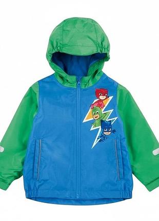 Детская ветровка pj masks 86/92 см, 1–2 года, с капюшоном
