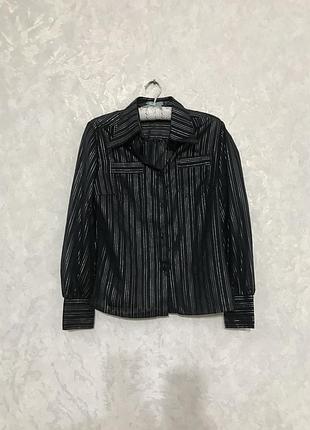 Рубашка с серебряной ниткой