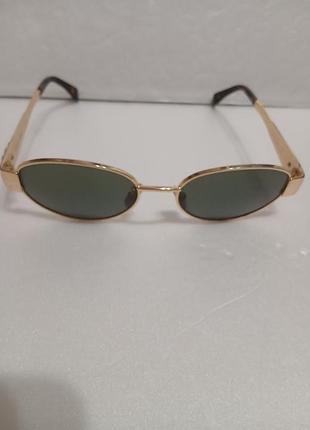 Солнцезащитные очки celine triomphe metal oval cl40235u