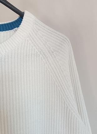 Білий чоловічий джемпер , jack& jones, l 6