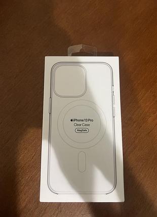 Чохол apple iphone 13 pro magsafe прозорий