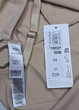 M&amp;s body flexifitTM моделирующее боди-стринги light control, бежевое 🧡 9