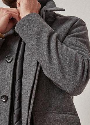 Чоловіче шерстяне пальто next tailoring, розмір s 5