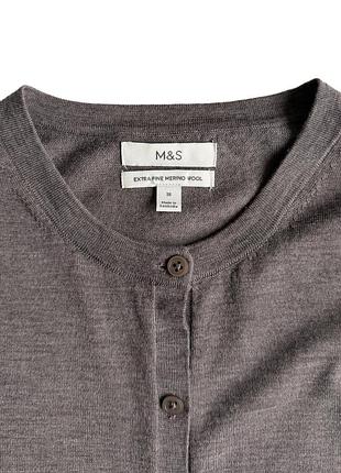 Кардиган вовна m&s 3