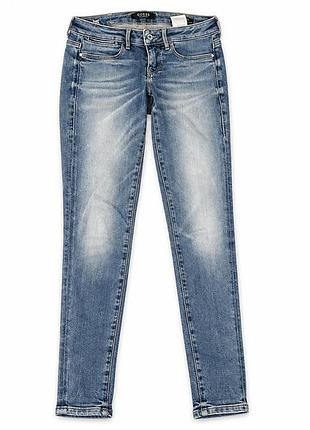 Блакитні джинси-скіні guess 26 розмір