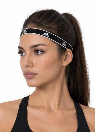 Adidas essentials headband   спортивная-тренировочная резинка/бандана унисекс
